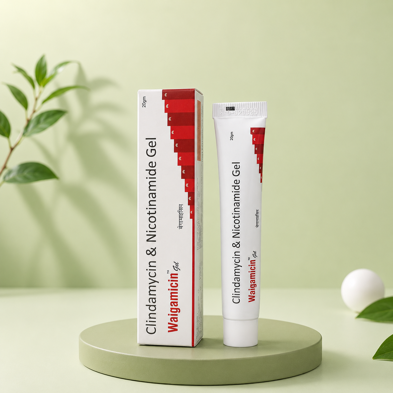 Waigamicin Clindamycin & Nicotinamide Gel