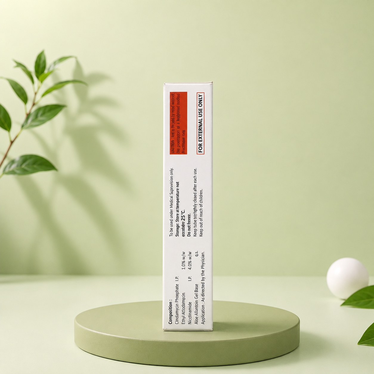 Waigamicin Clindamycin & Nicotinamide Gel