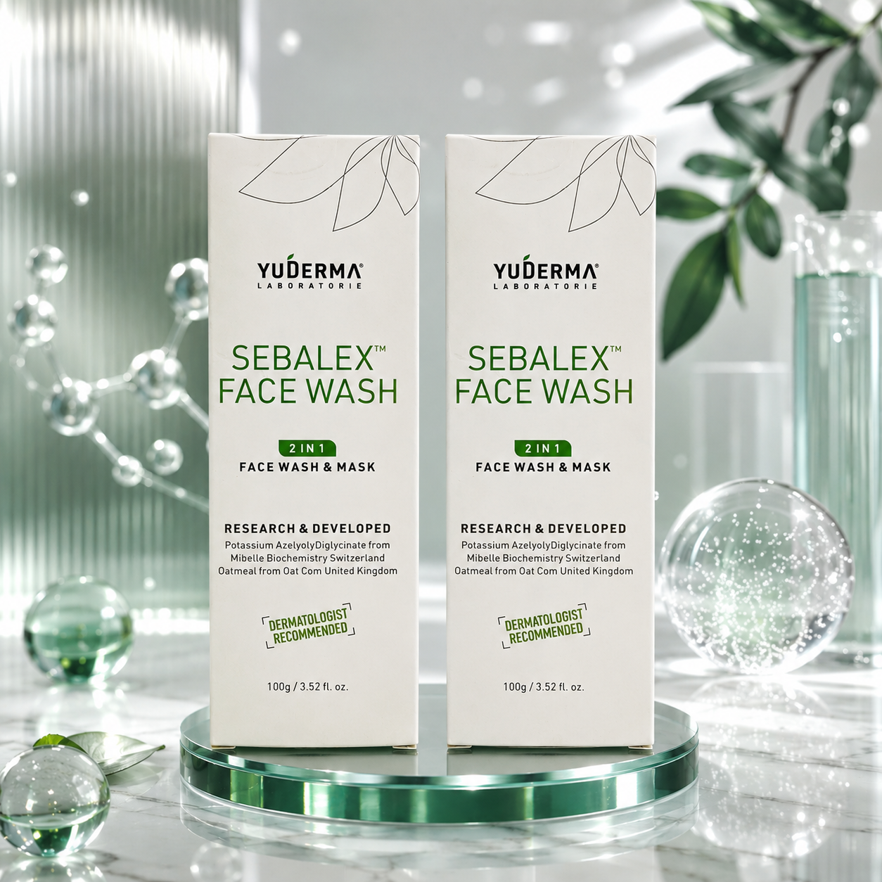Sebalex Face Wash (2-in-1 Face Wash & Mask)