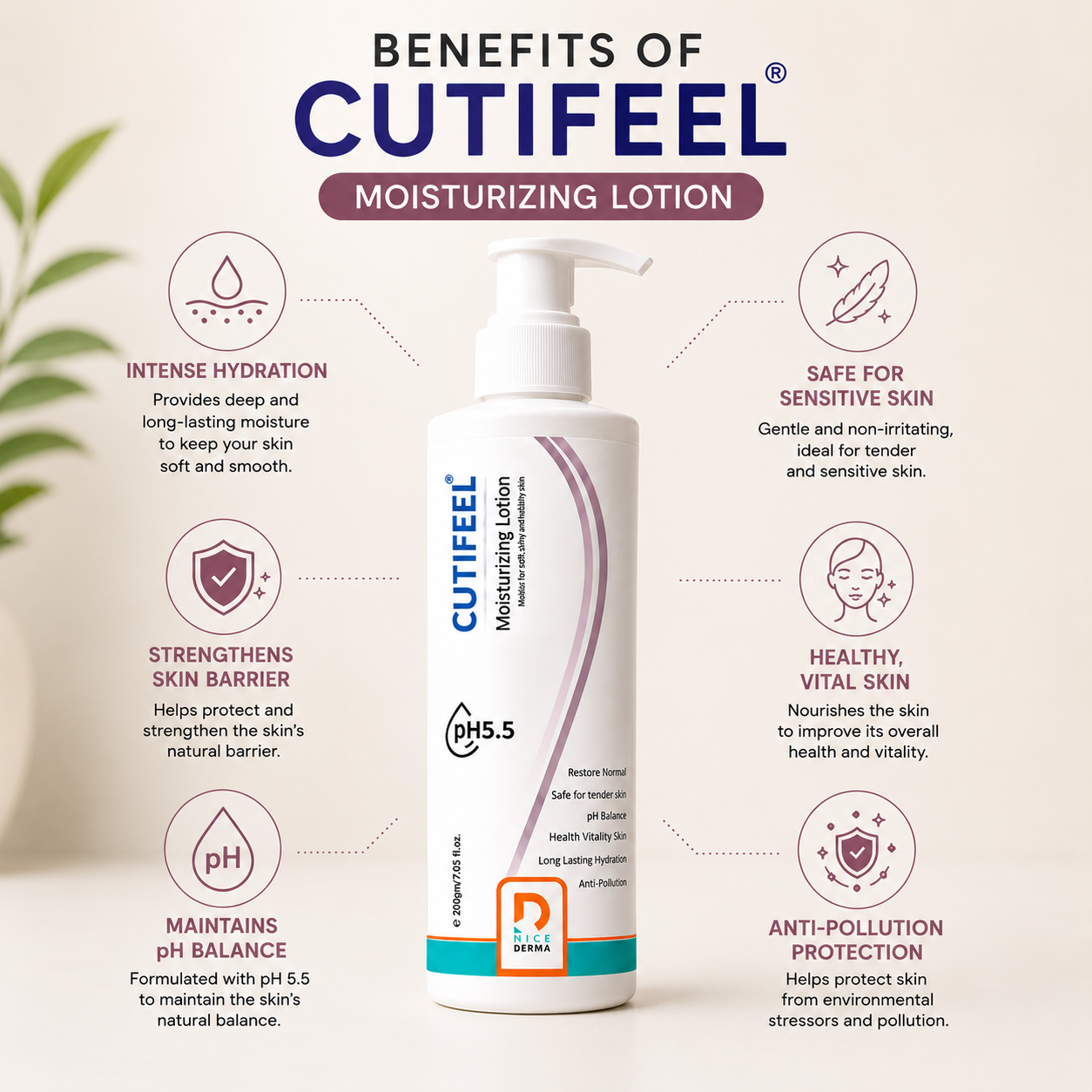 Cutifeel Moisturizing Lotion