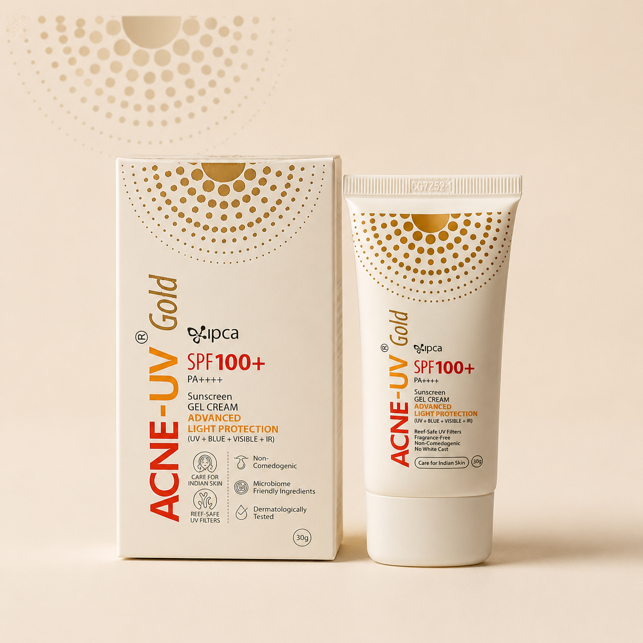 Acne-UV Gold SPF 100+ PA+ Sunscreen 30g