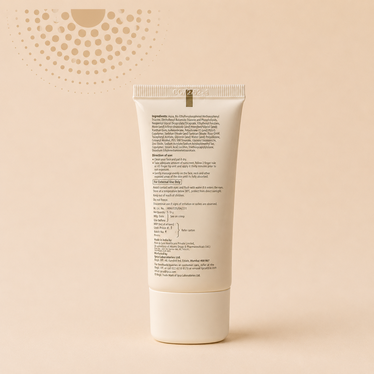 Acne-UV Gold SPF 100+ PA+ Sunscreen 30g