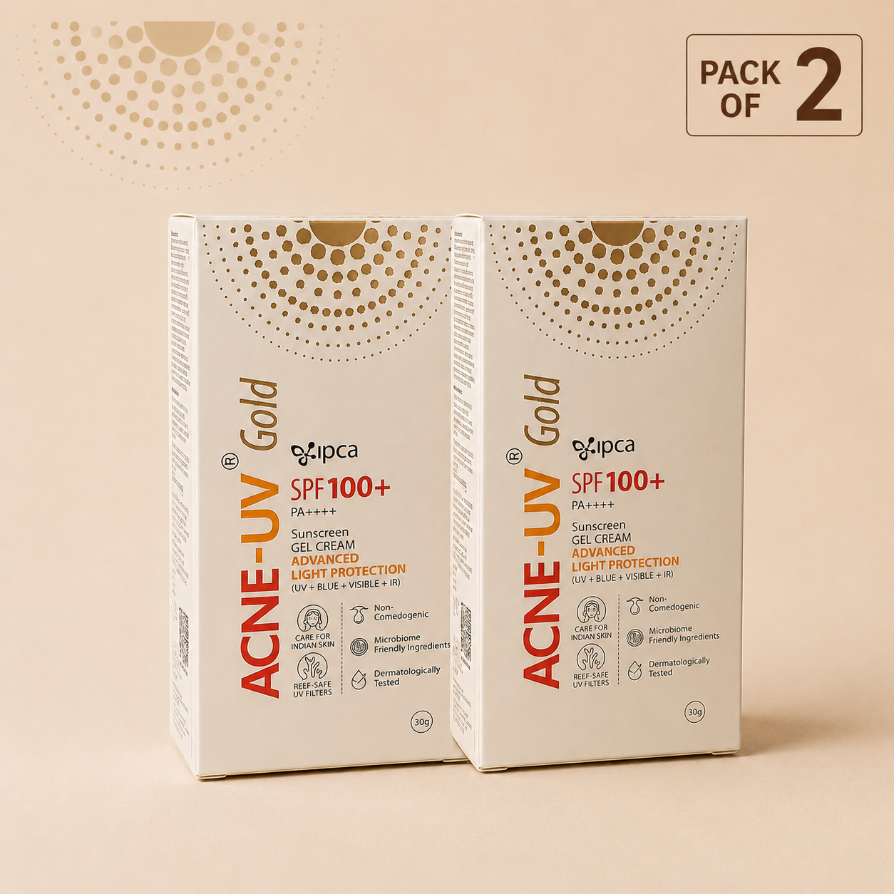Acne-UV Gold SPF 100+ PA+ Sunscreen 30g