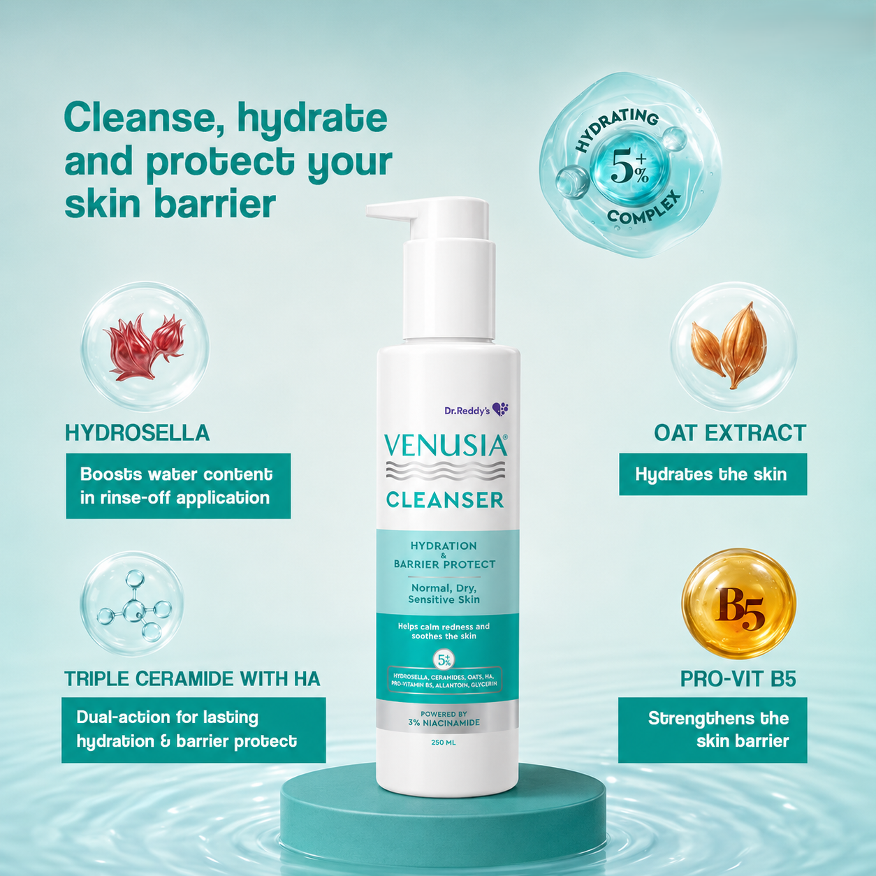 Venusia Cleanser 250ml