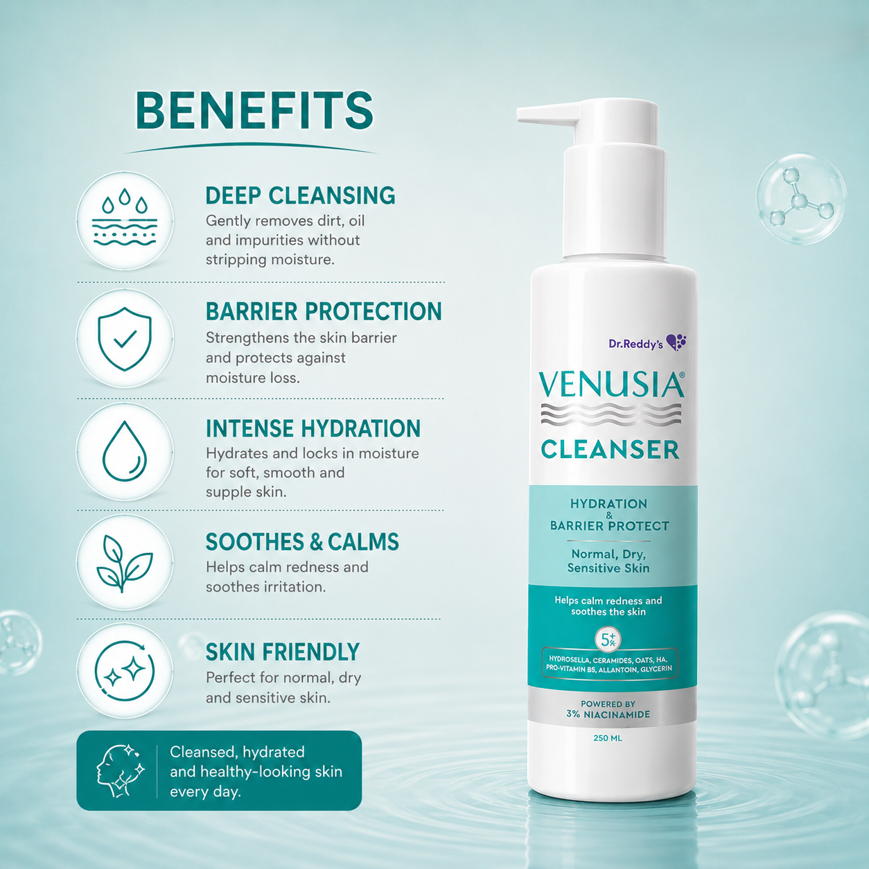 Venusia Cleanser 250ml