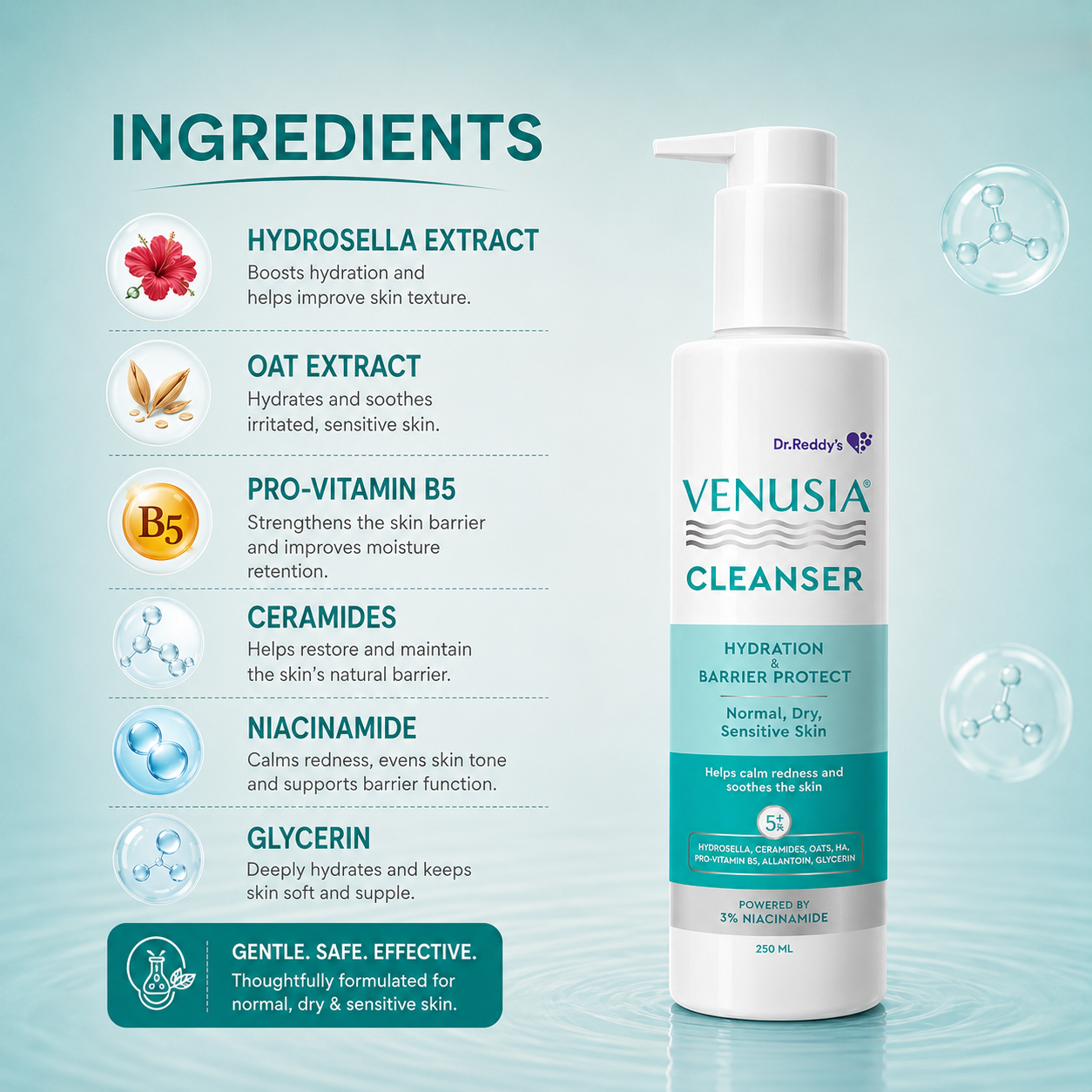 Venusia Cleanser 250ml