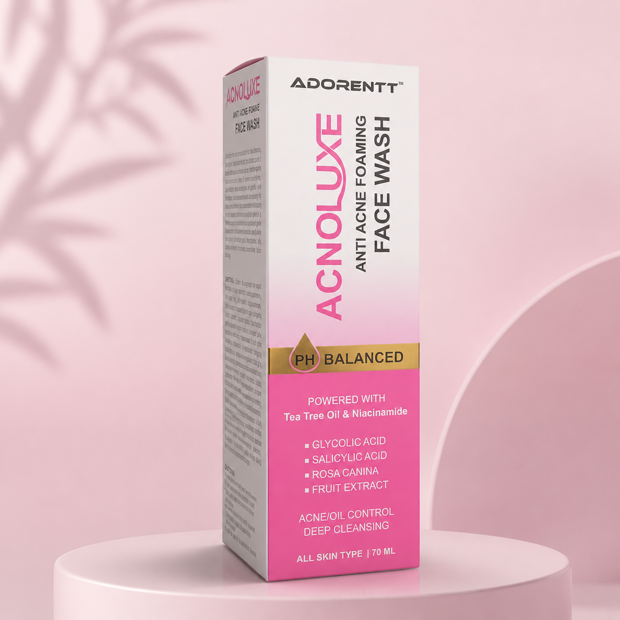 Acnoluxe Anti Acne Foaming Face Wash
