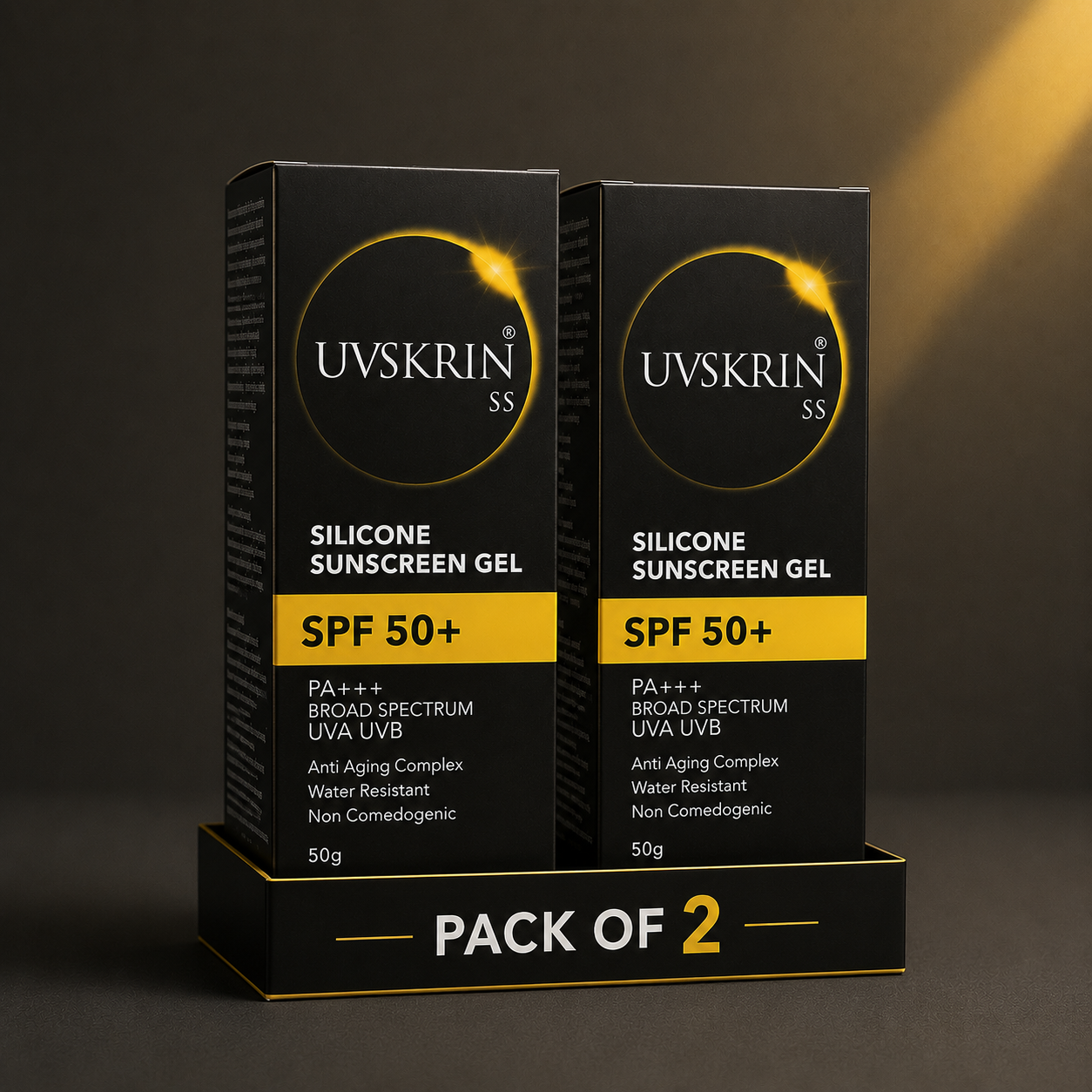 UVSKRIN SS Silicone Sunscreen Gel SPF 50+ PA+++