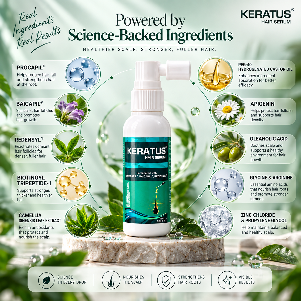 Keratus Hair Serum 60 ml