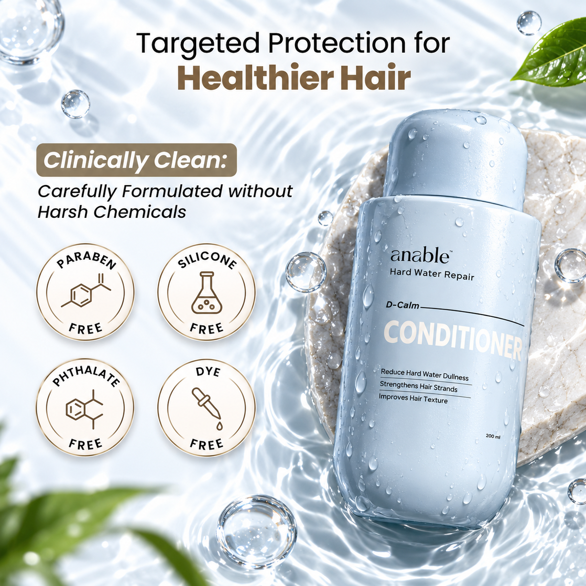 Anable D-Calm Hard Water Repair Conditioner 200 ml