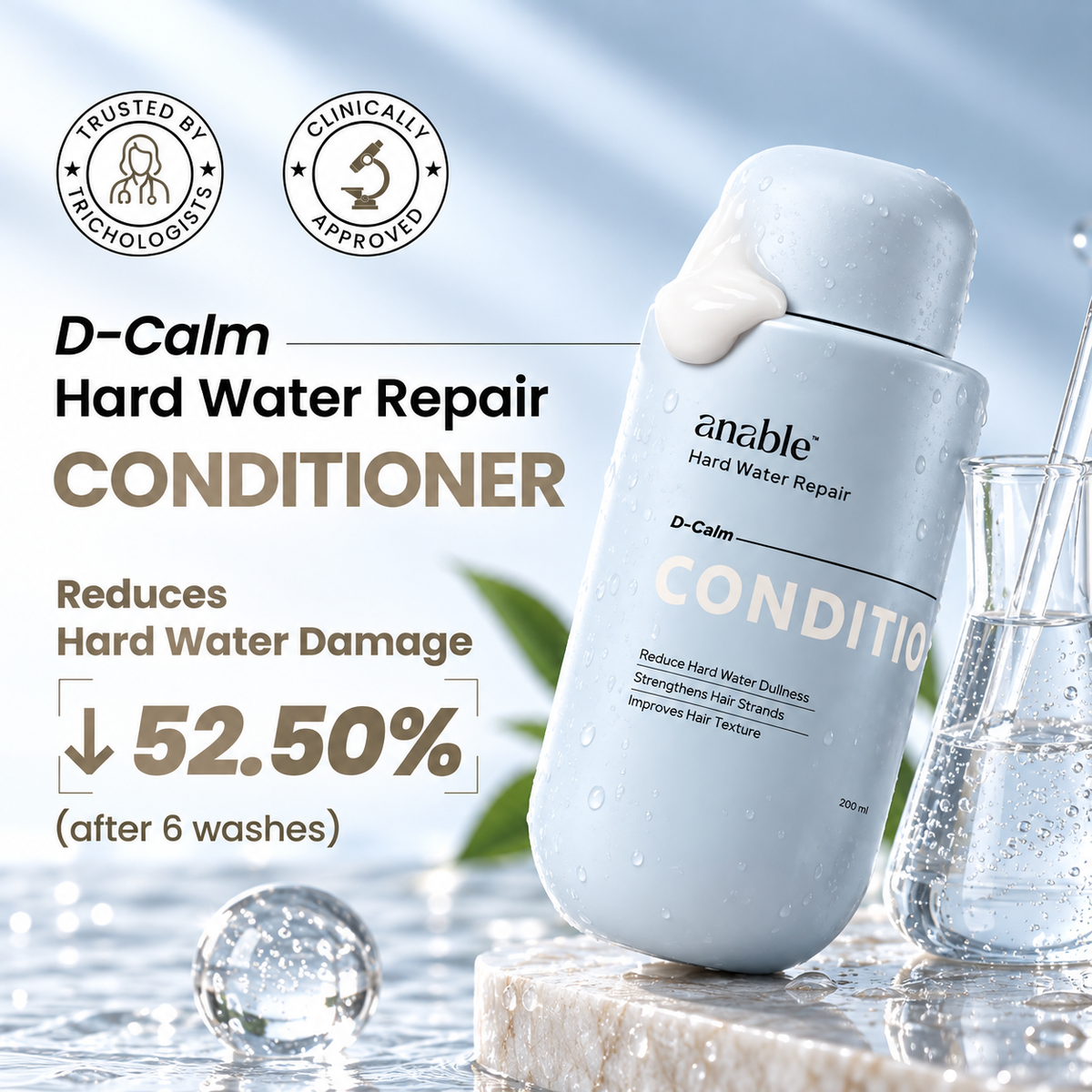Anable D-Calm Hard Water Repair Conditioner 200 ml