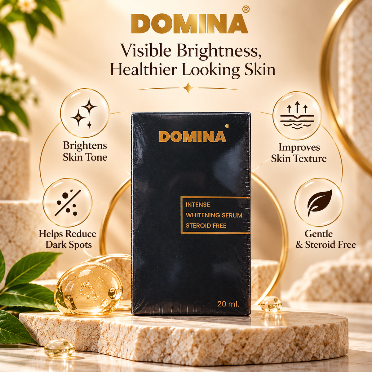 Domina Intense Whitening Serum 20 ml