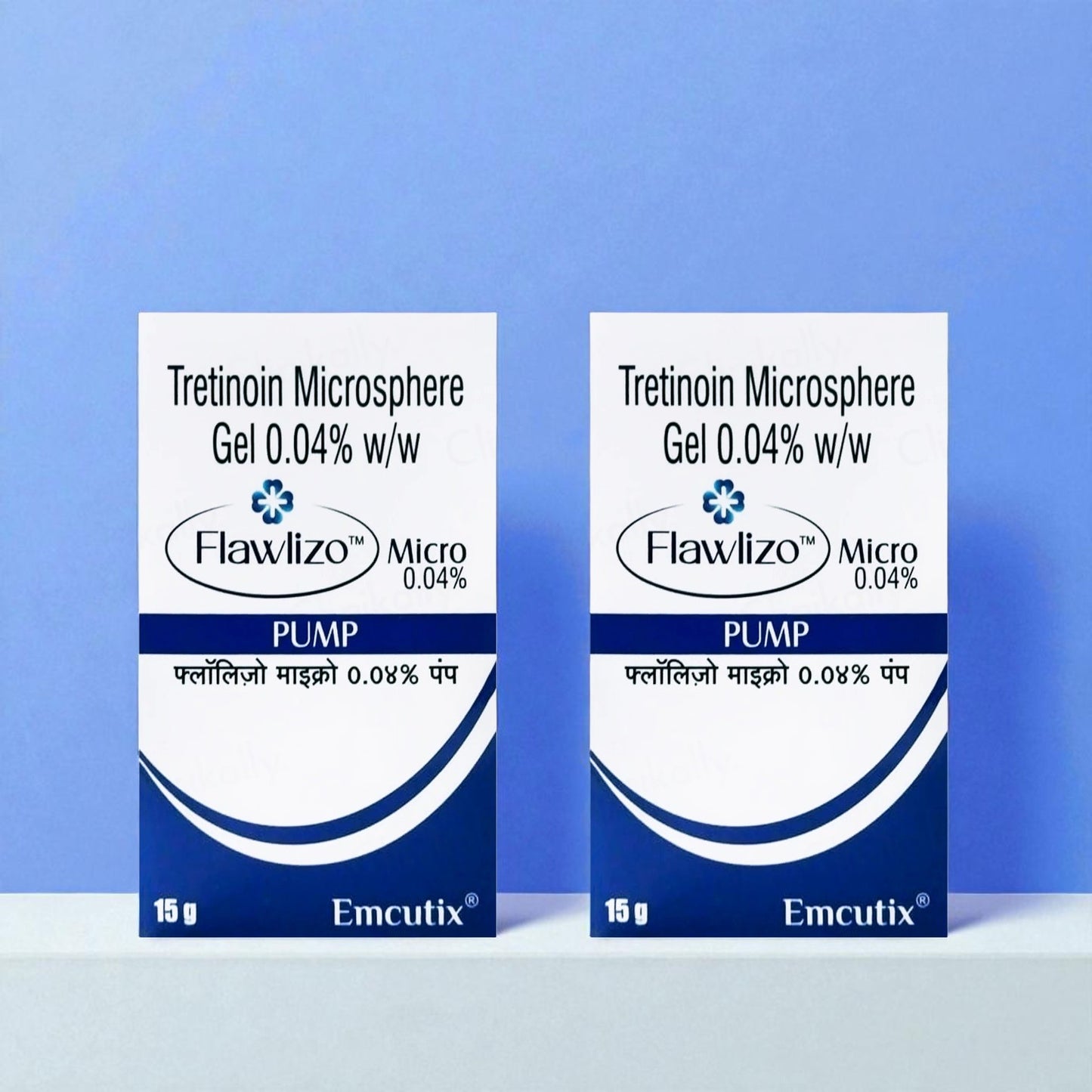 Flawlizo Micro 0.04% Pump Gel Pack of 2