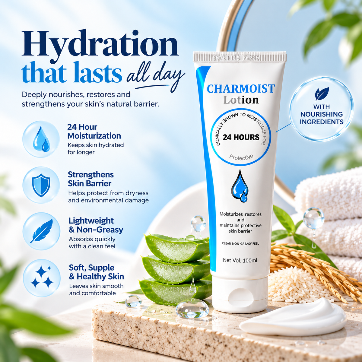 Charmoist Lotion 100ml