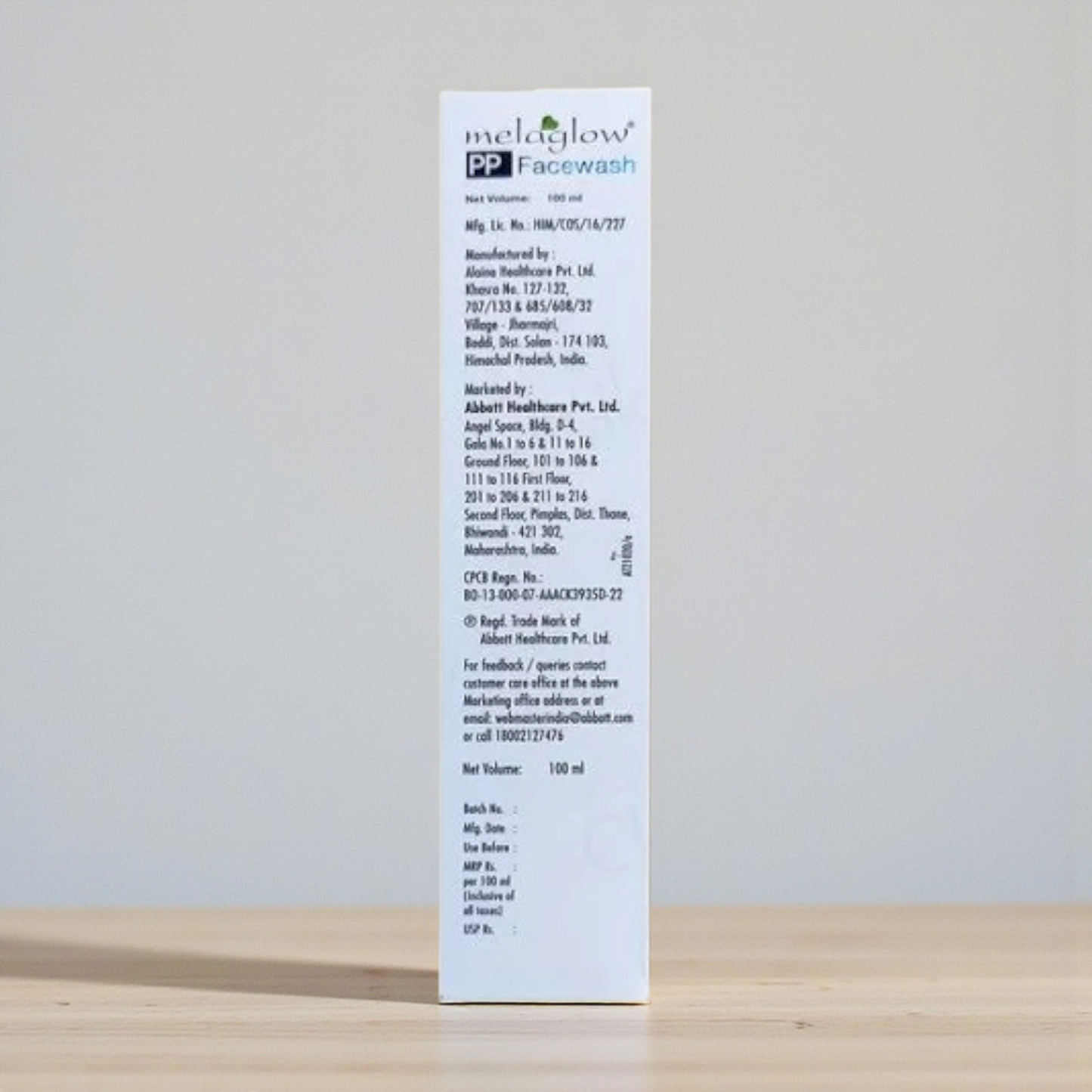 Melaglow PP Facewash