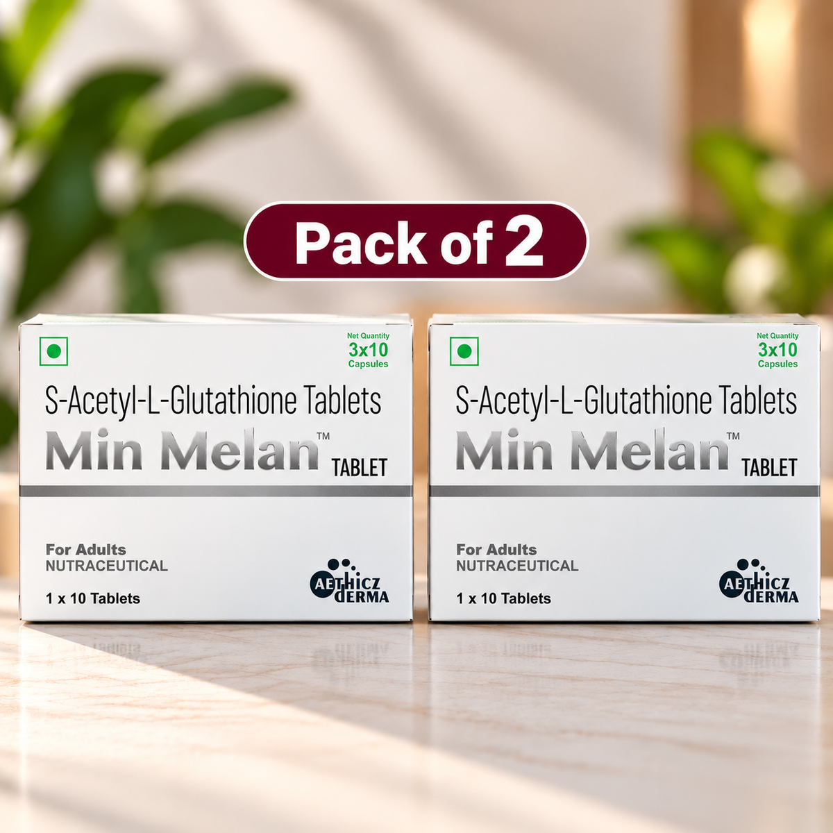 Min Melan S-Acetyl-L-Glutathione Tablets