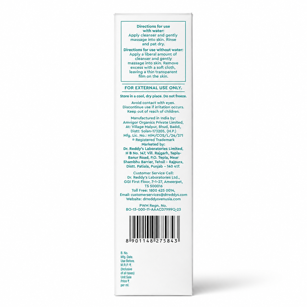 Venusia Cleanser 125 ml
