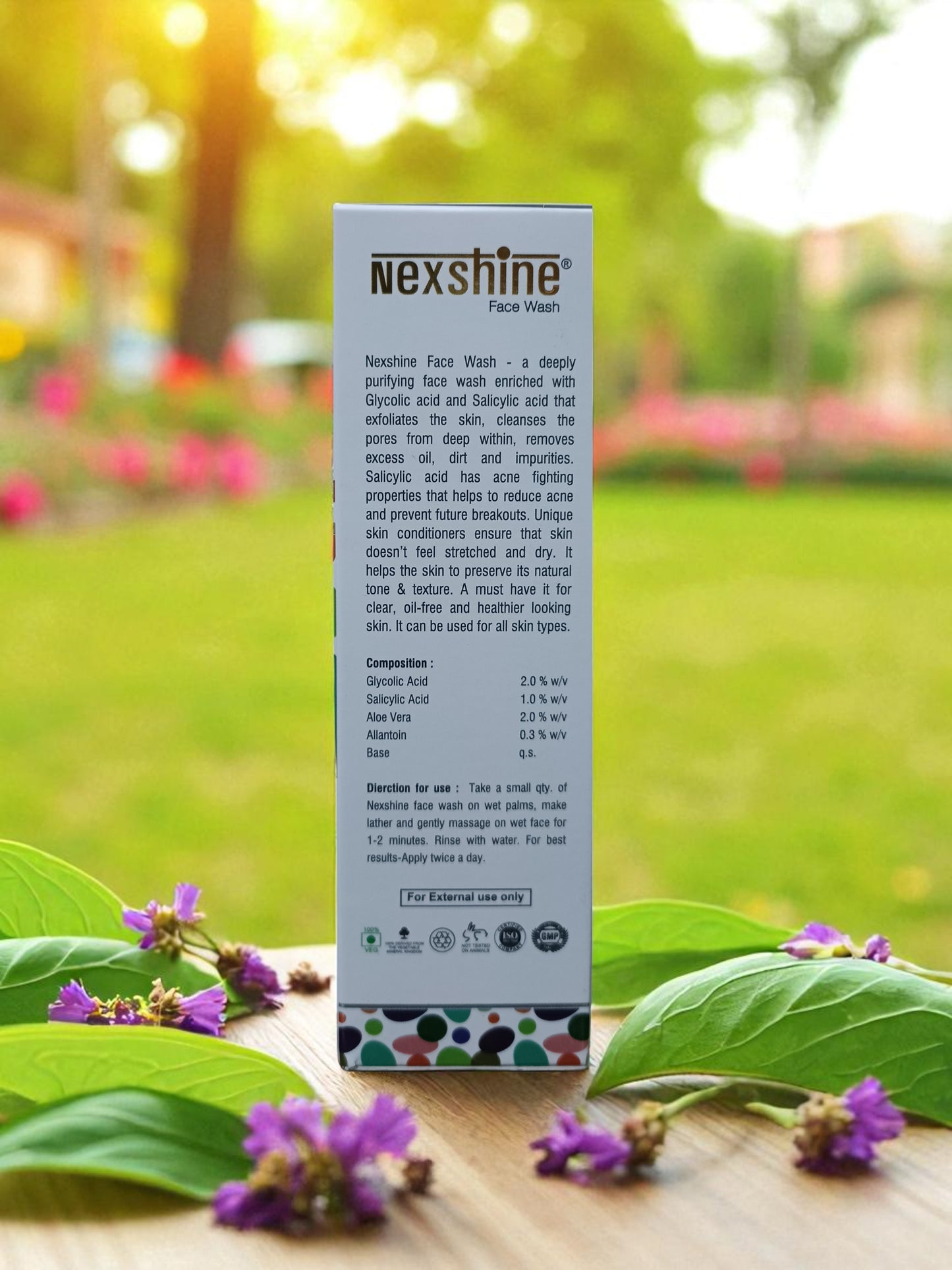 Nexshine face wash