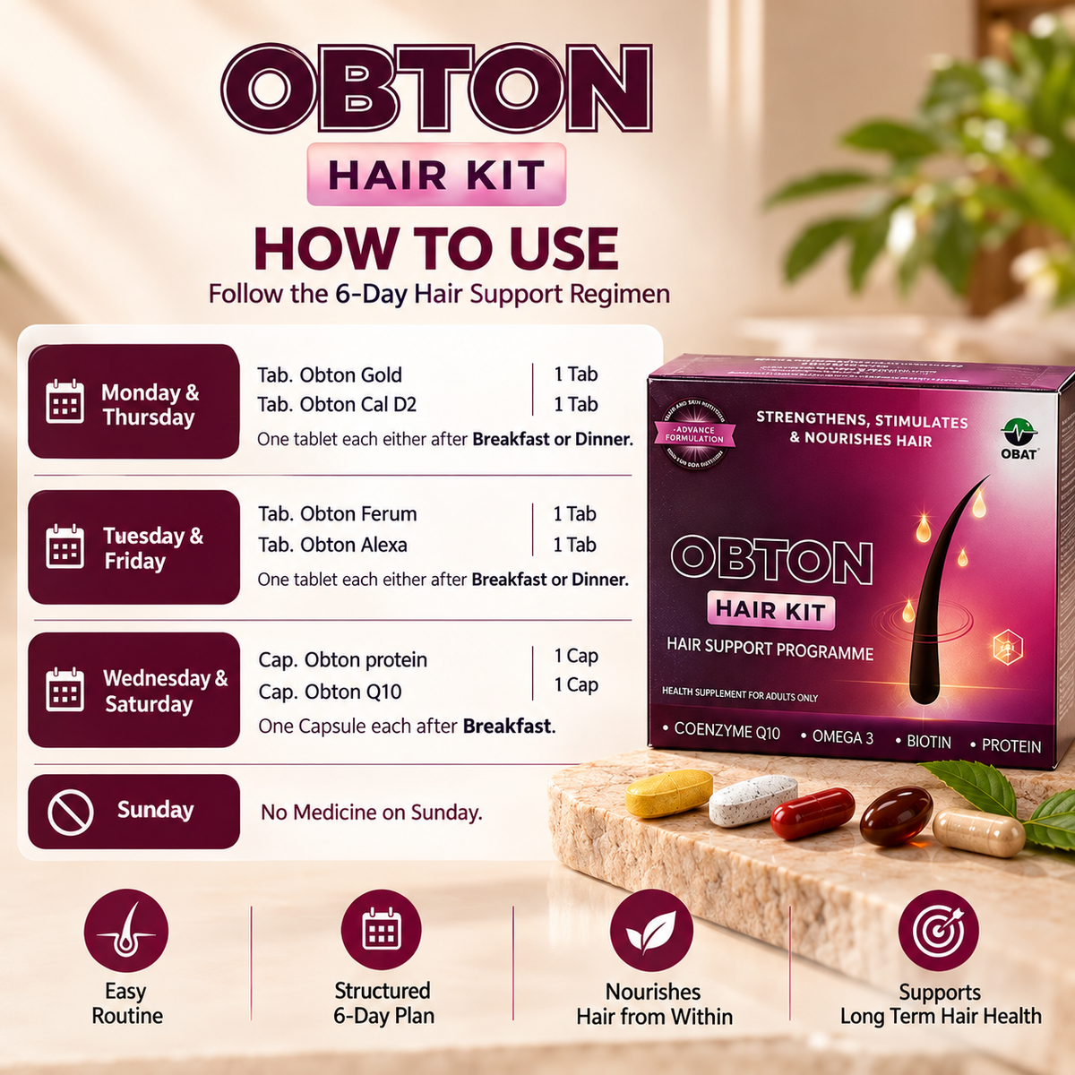 Obton Hair Kit