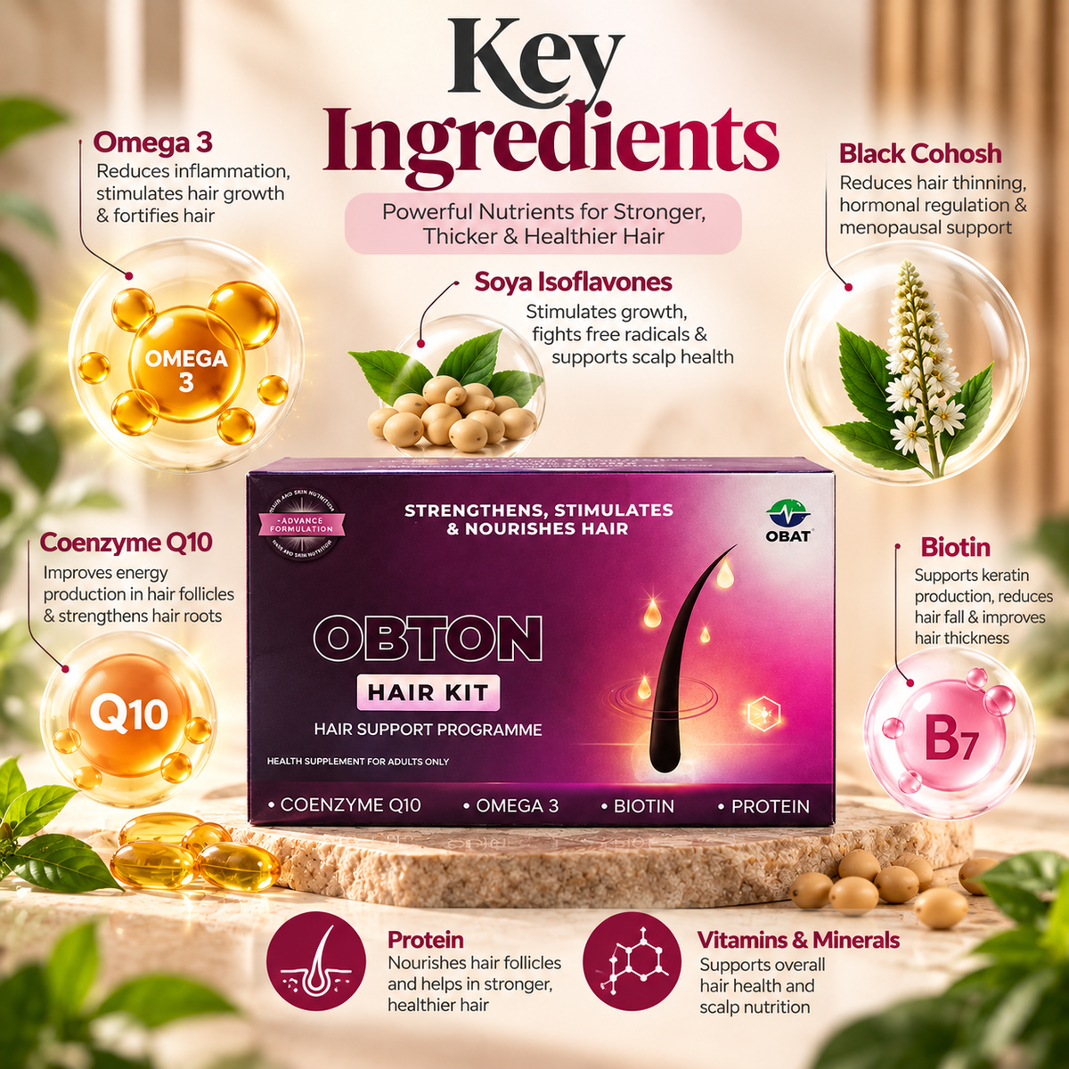 Obton Hair Kit