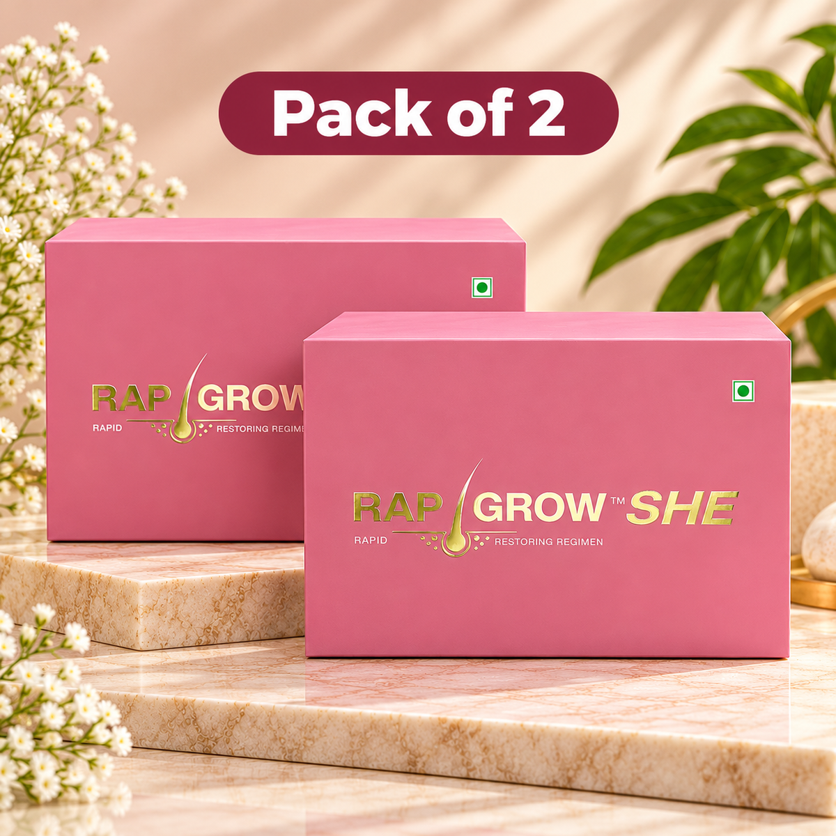 Rapigrow SHE Hair Growth Kit