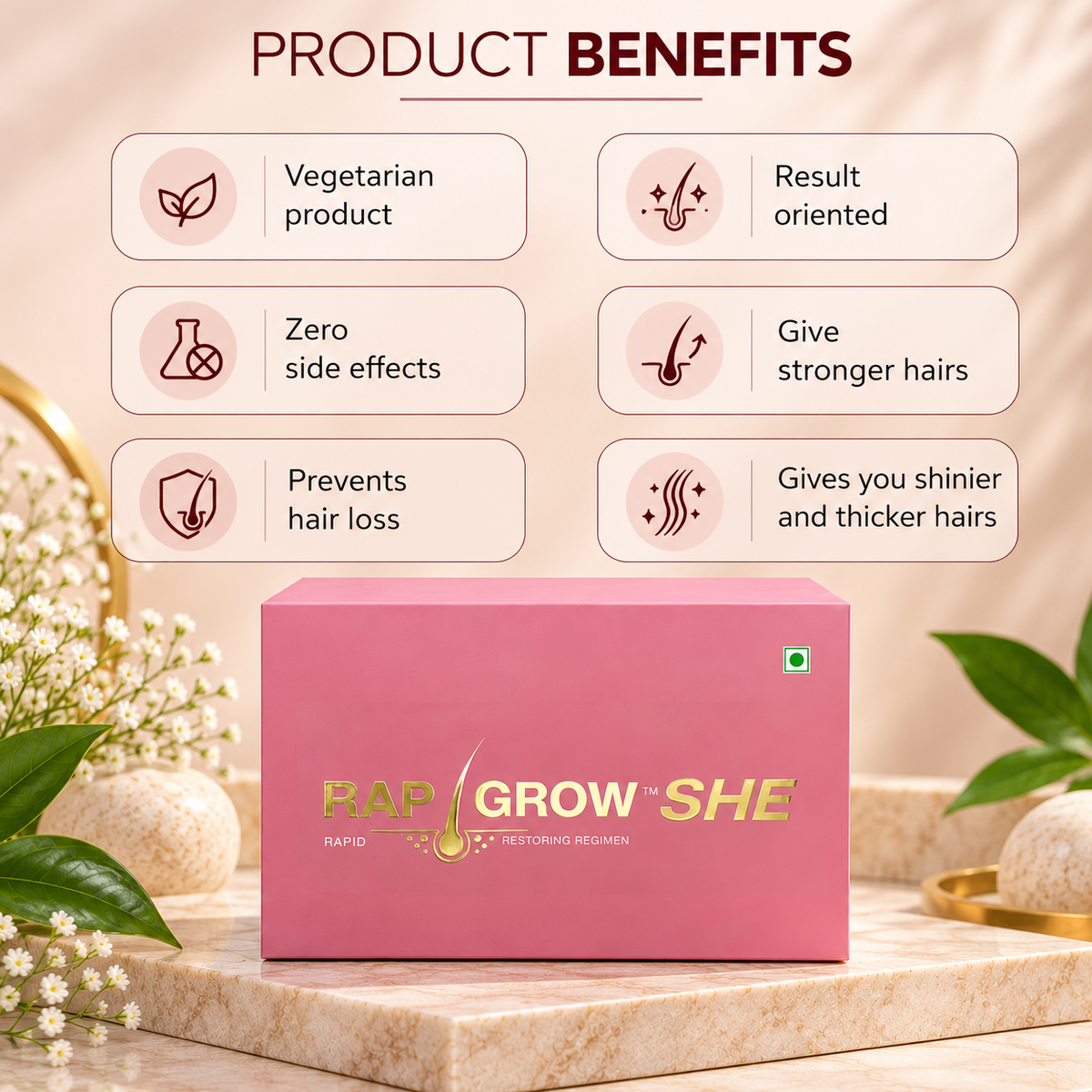 Rapigrow SHE Hair Growth Kit