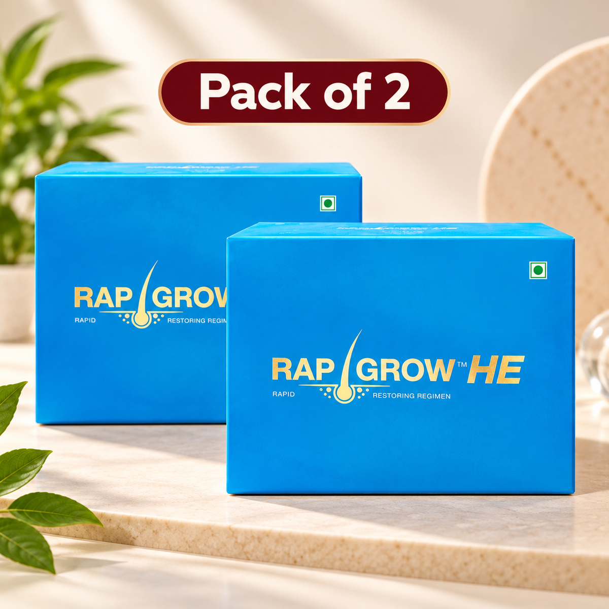 Rapigrow HE Hair Growth Kit