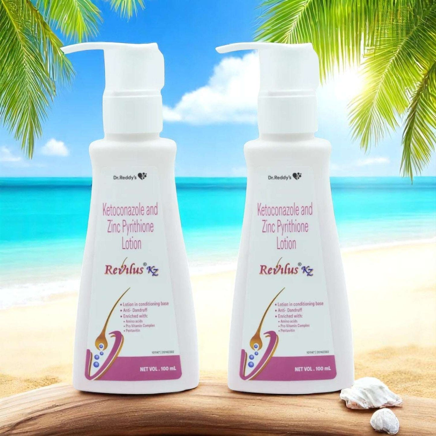 Revilus KZ Lotion pack of 2