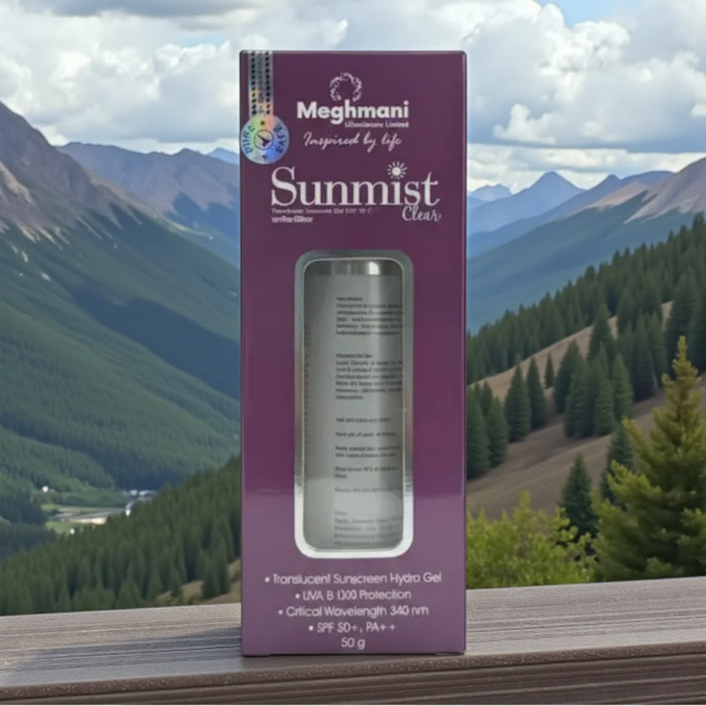 Sunmist Translucent Sunscreen Gel Clear