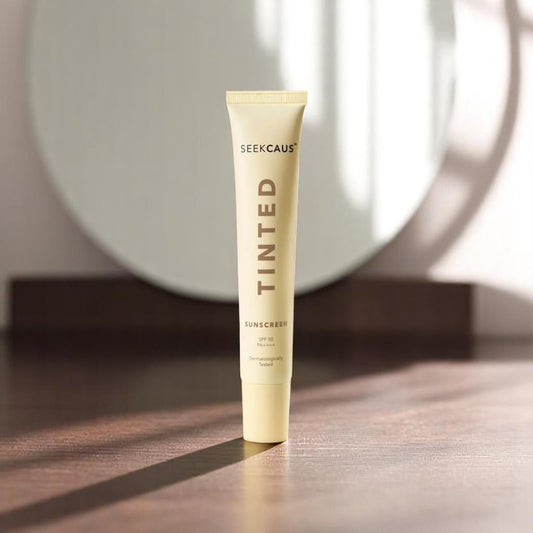Seekcaus Tinted Sunscreen Gel SPF 50 PA++++