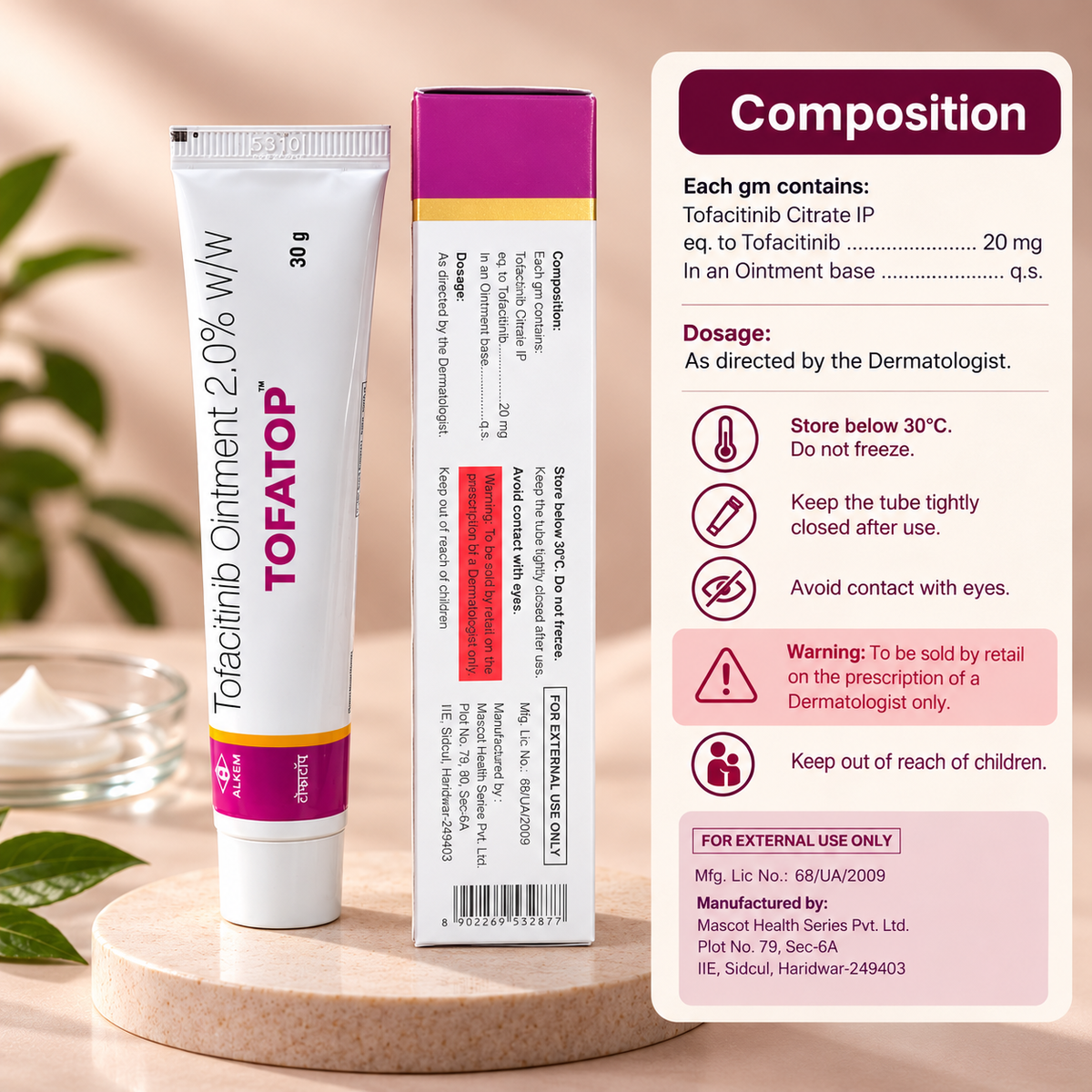 Tofatop Ointment 30 g