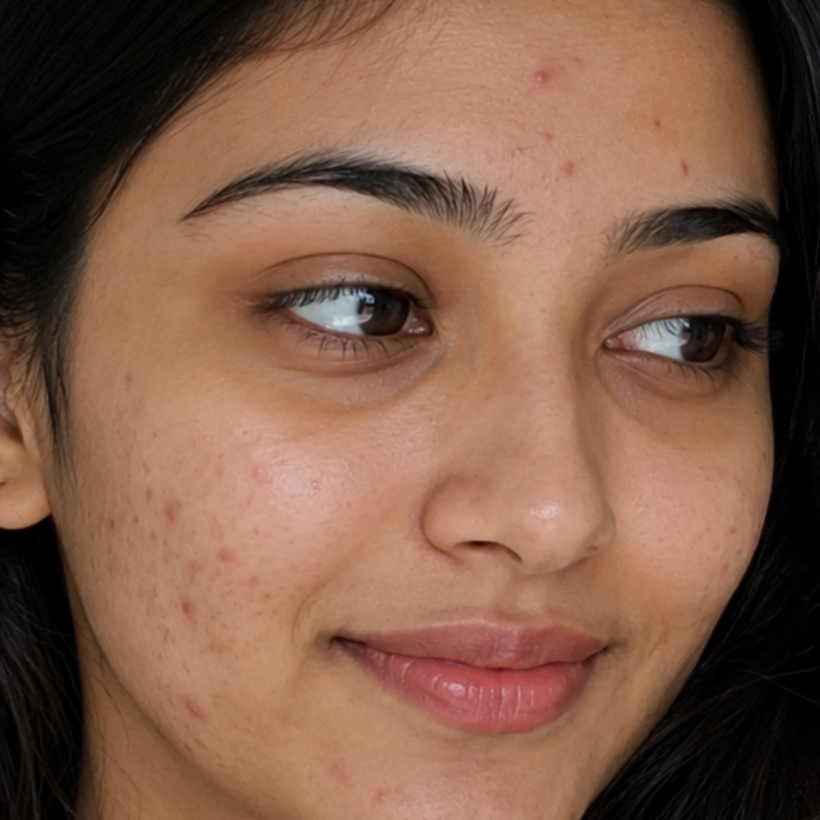 Before skincare results