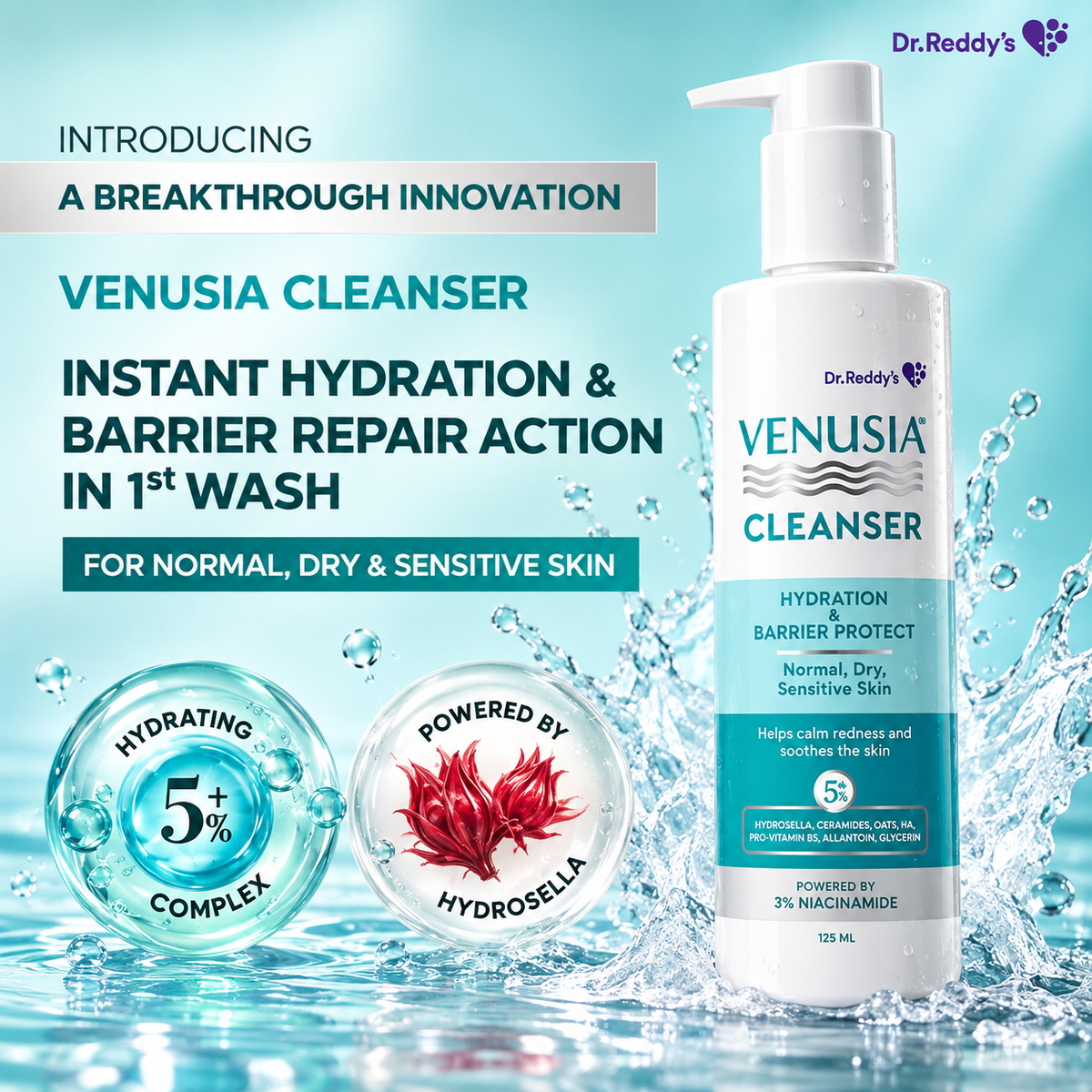 Venusia Cleanser 125 ml