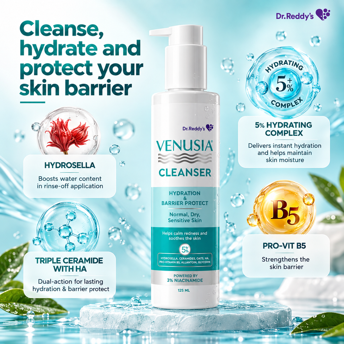 Venusia Cleanser 125 ml