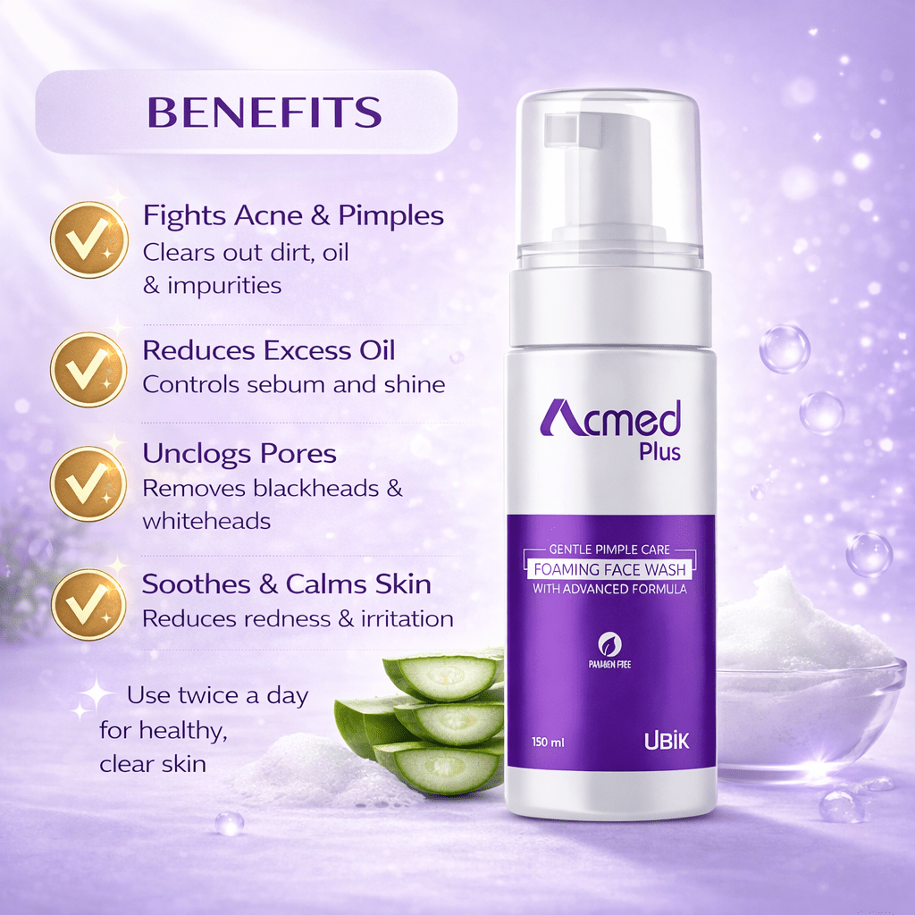 Acmed Plus Foaming Facewash for Acne & Oil Control- Cosmosential