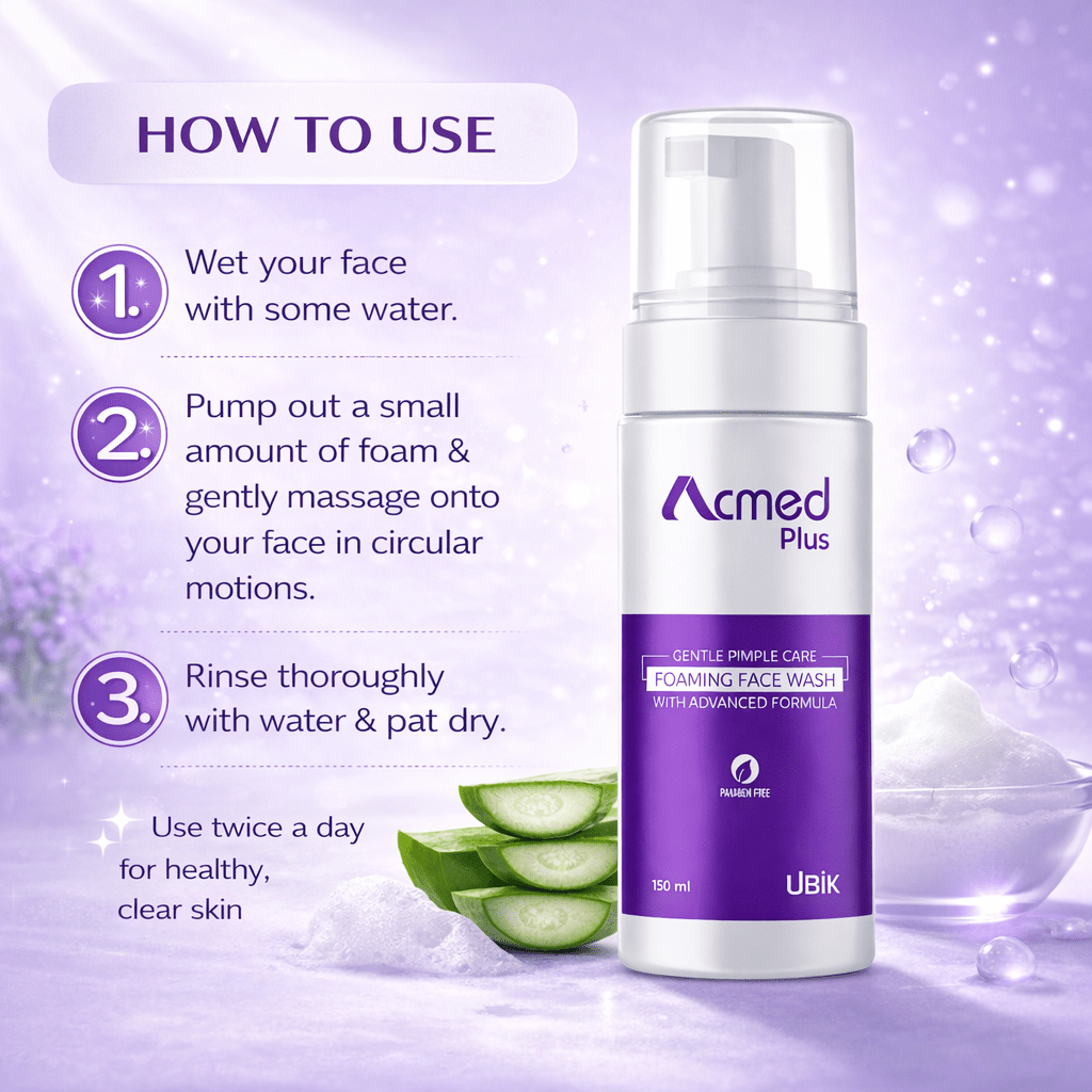 Acmed Plus Foaming Facewash for Acne & Oil Control- Cosmosential
