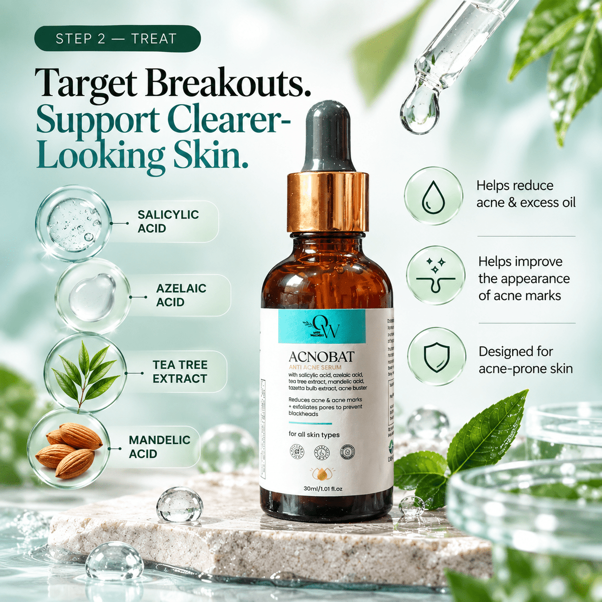 Acne & Skin Care Complete Combo Kit - Cosmosentials