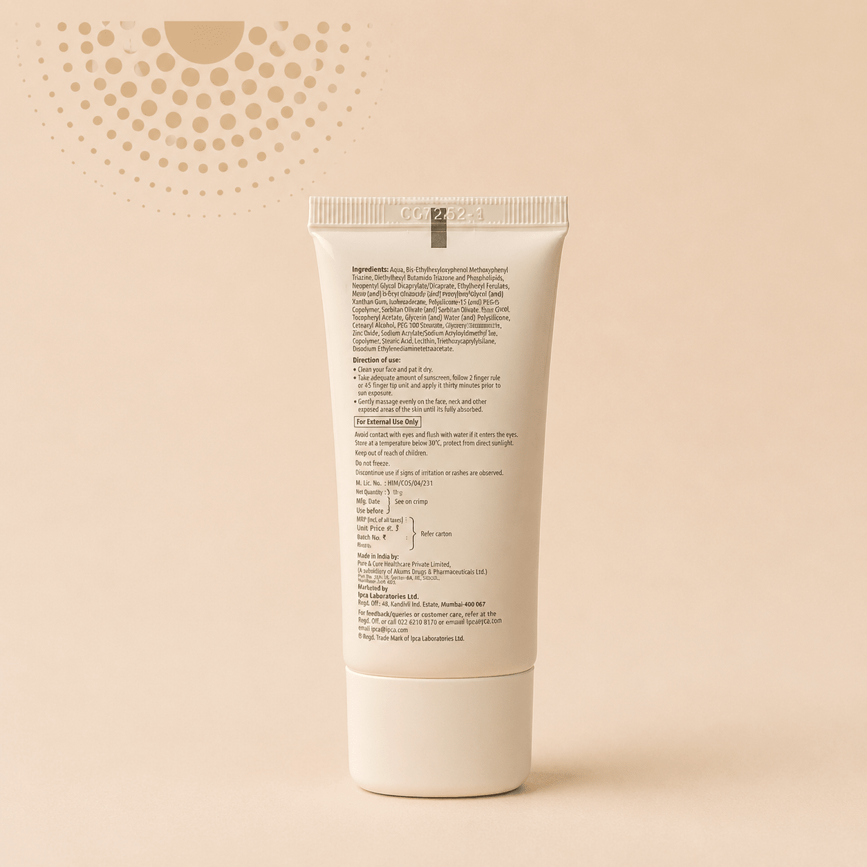Acne-UV Gold SPF 100+ PA+ Sunscreen 30g - Cosmosentials