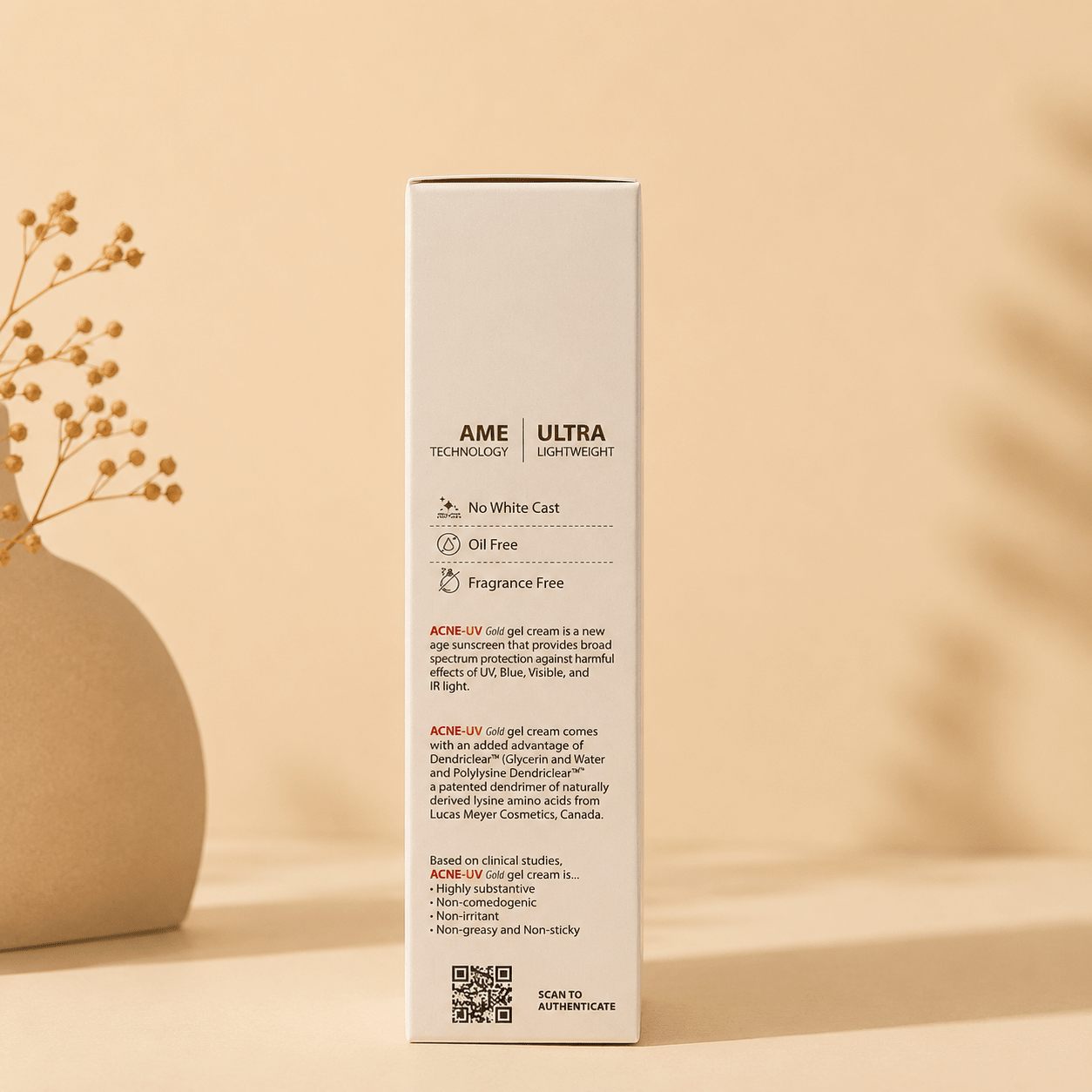 Acne-UV Gold SPF 100+ PA+ Sunscreen 50g - Cosmosentials