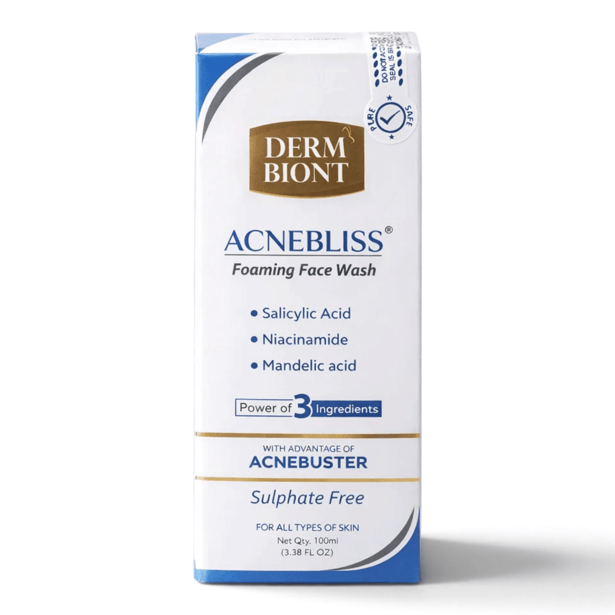 Acnebliss foaming facewash - Cosmosentials