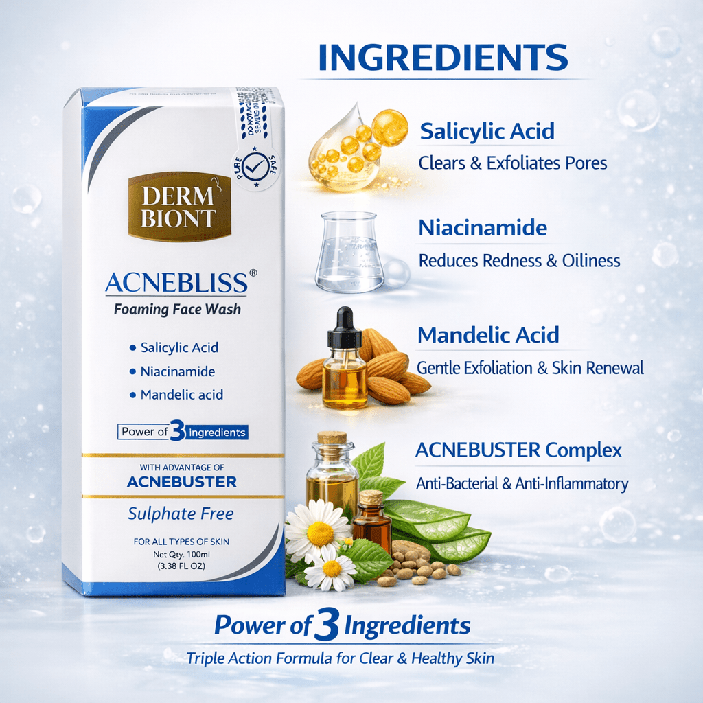 Acnebliss foaming facewash - Cosmosentials