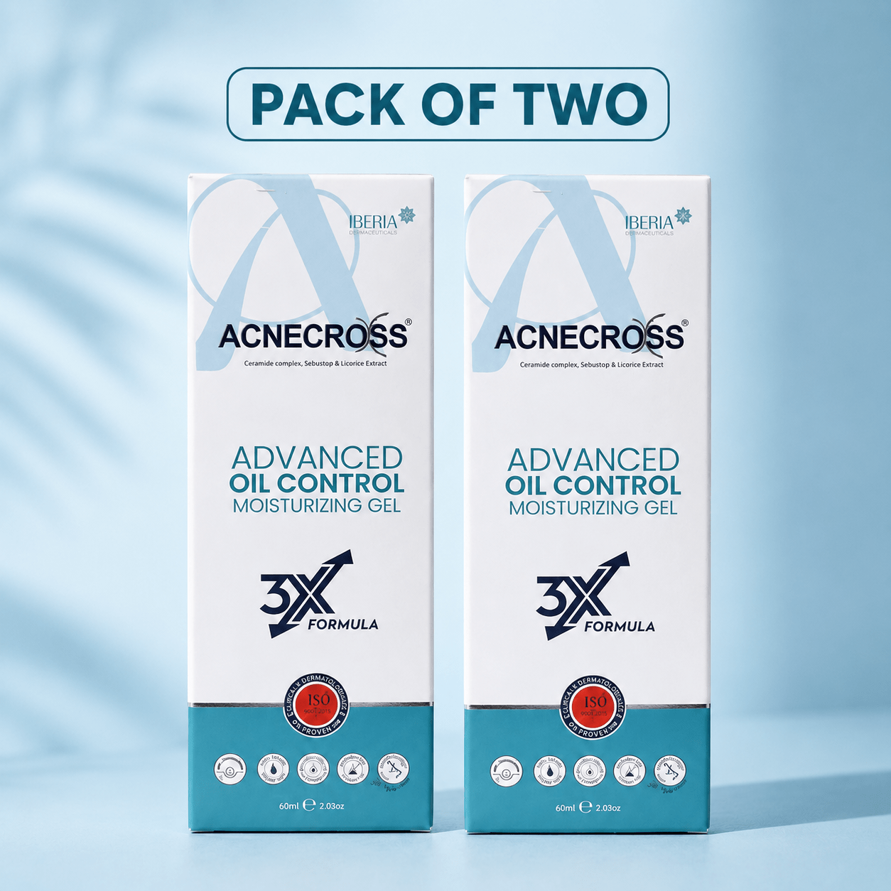Acnecross Advanced Oil Control Moisturizing Gel 60ml - Cosmosentials