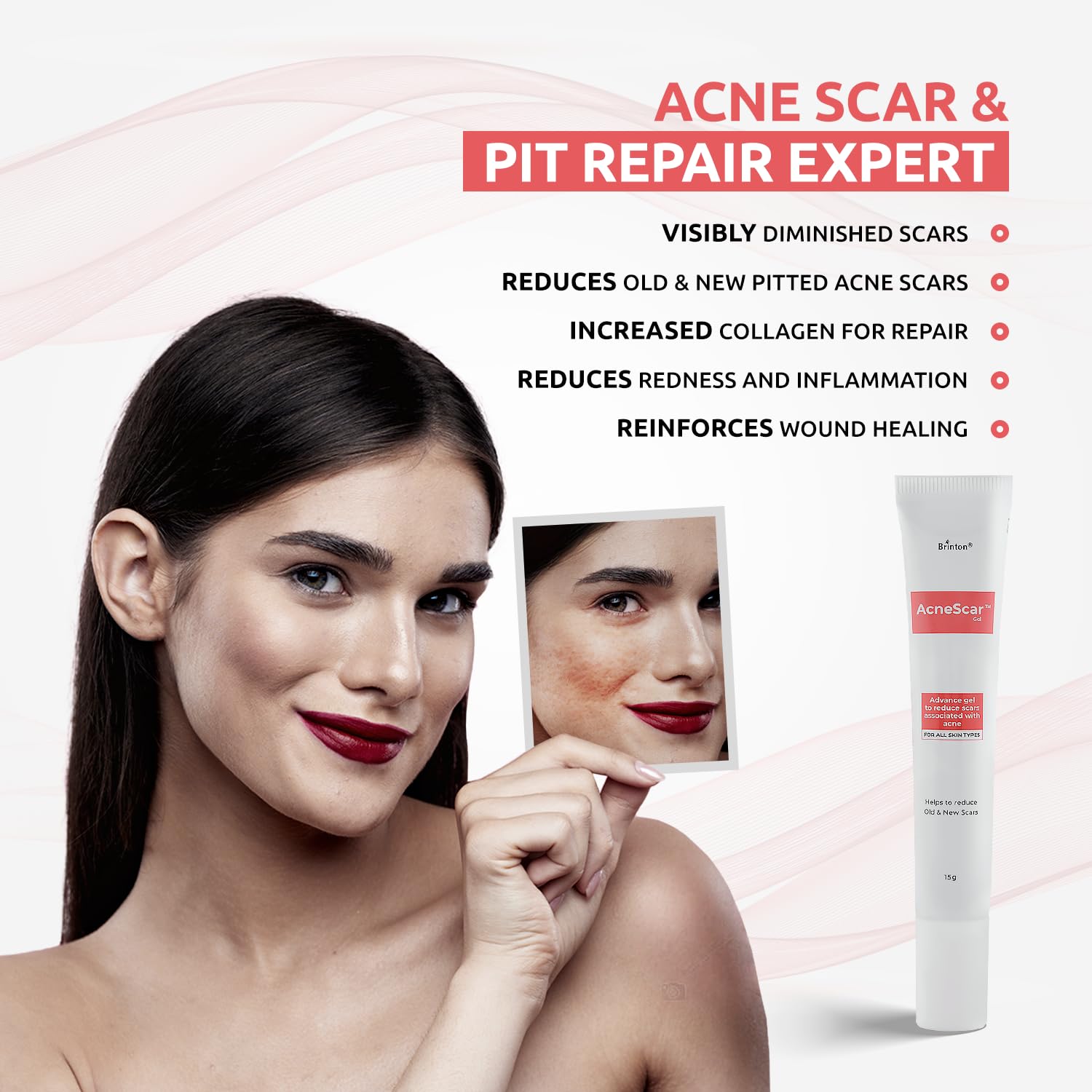 AcneScar Advanced Gel to Reduce Acne Scars associated with acne - Cosmosentials