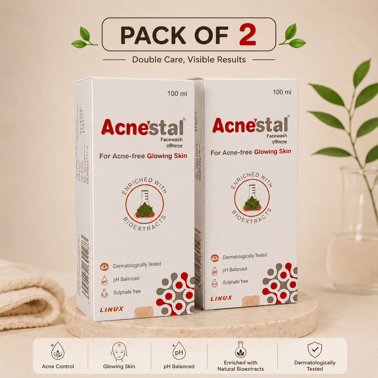 Acnestal Face Wash - Cosmosentials