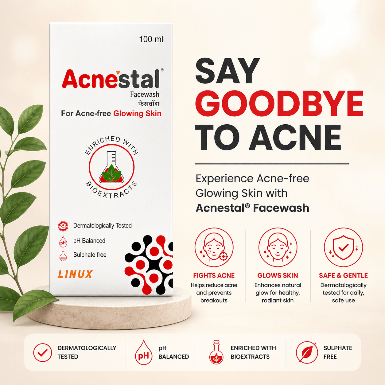Acnestal Face Wash - Cosmosentials