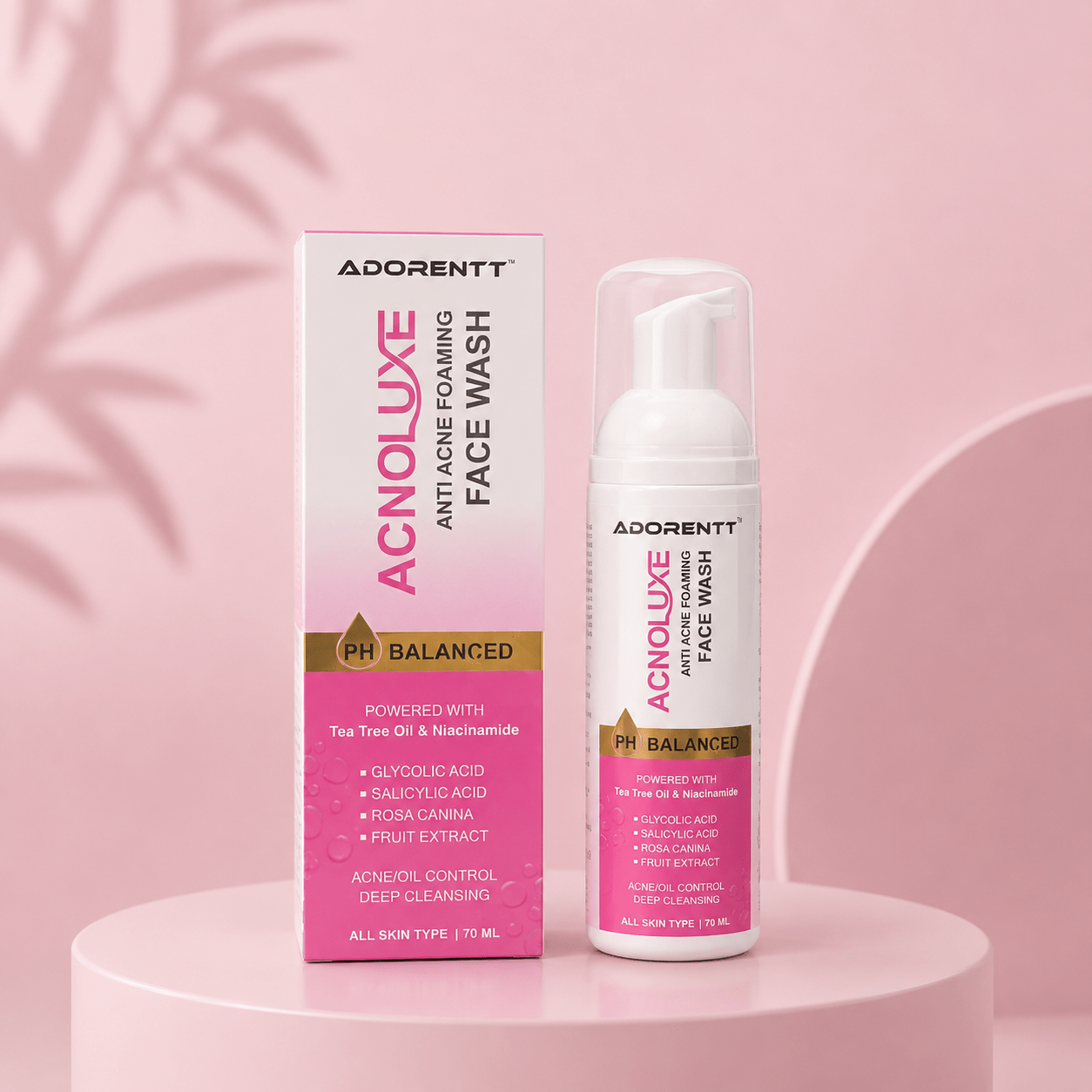 Acnoluxe Anti Acne Foaming Face Wash - Cosmosentials