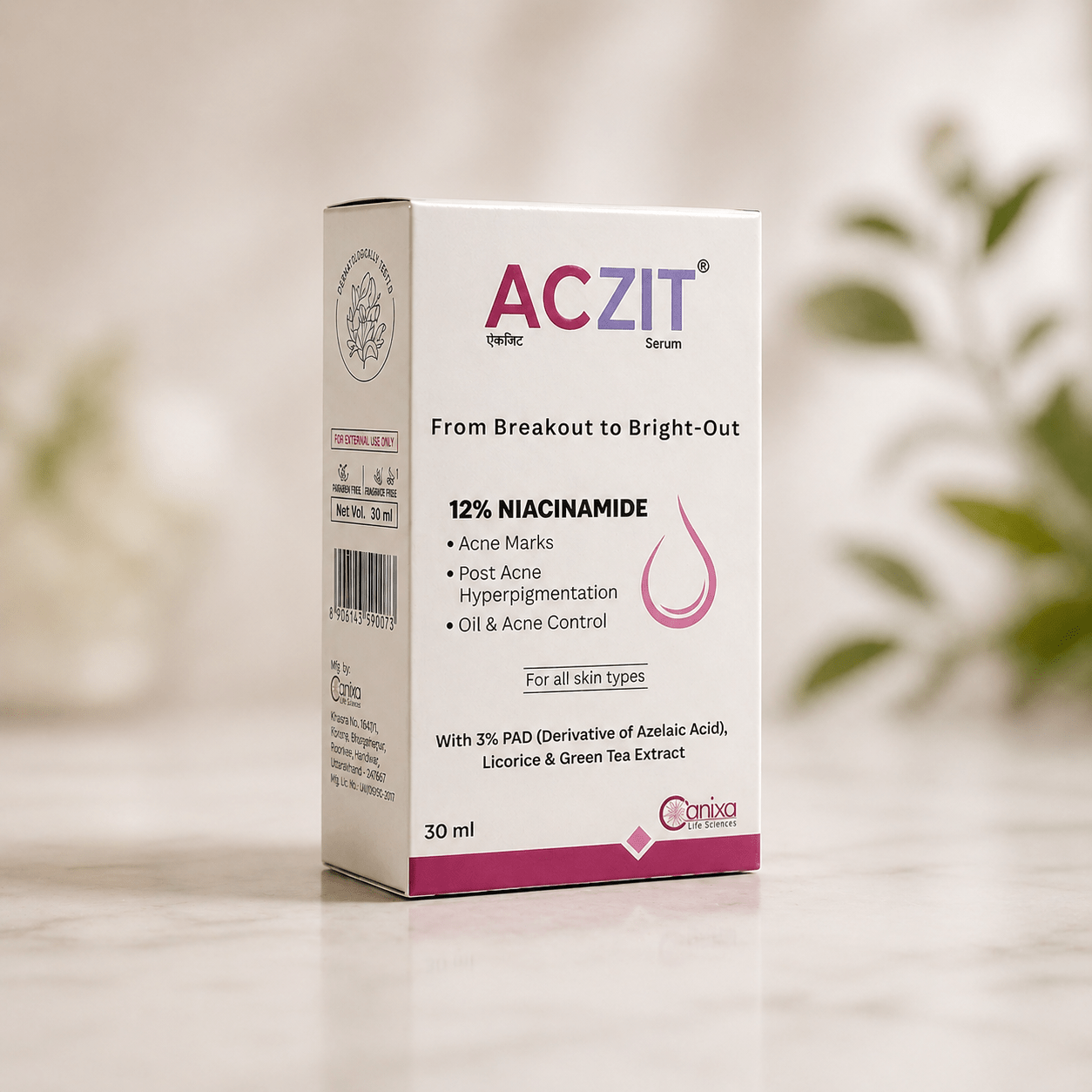 ACZIT Serum 12% Niacinamide - Cosmosentials