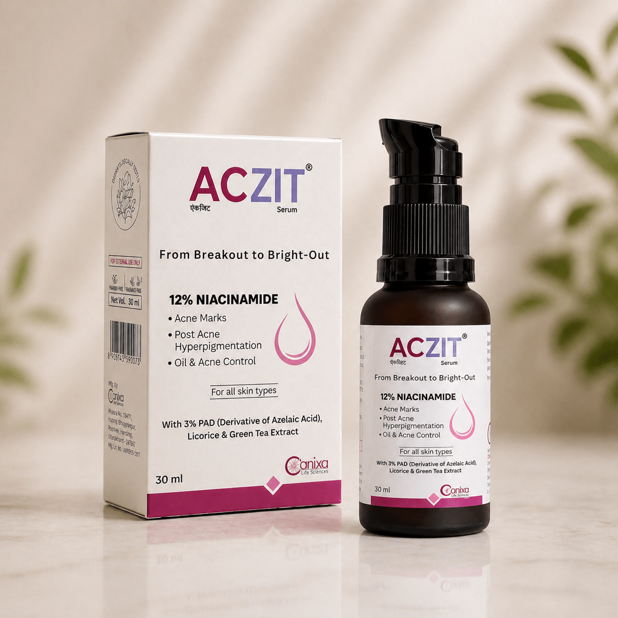 ACZIT Serum 12% Niacinamide - Cosmosentials