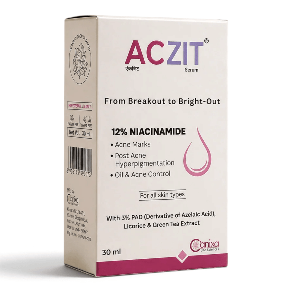 ACZIT Serum 12% Niacinamide - Cosmosentials