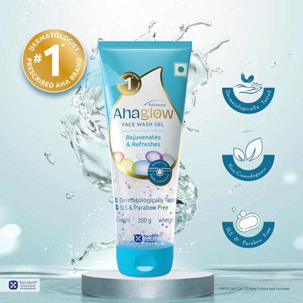 Ahaglow Advanced Face Wash Gel - Cosmosentials